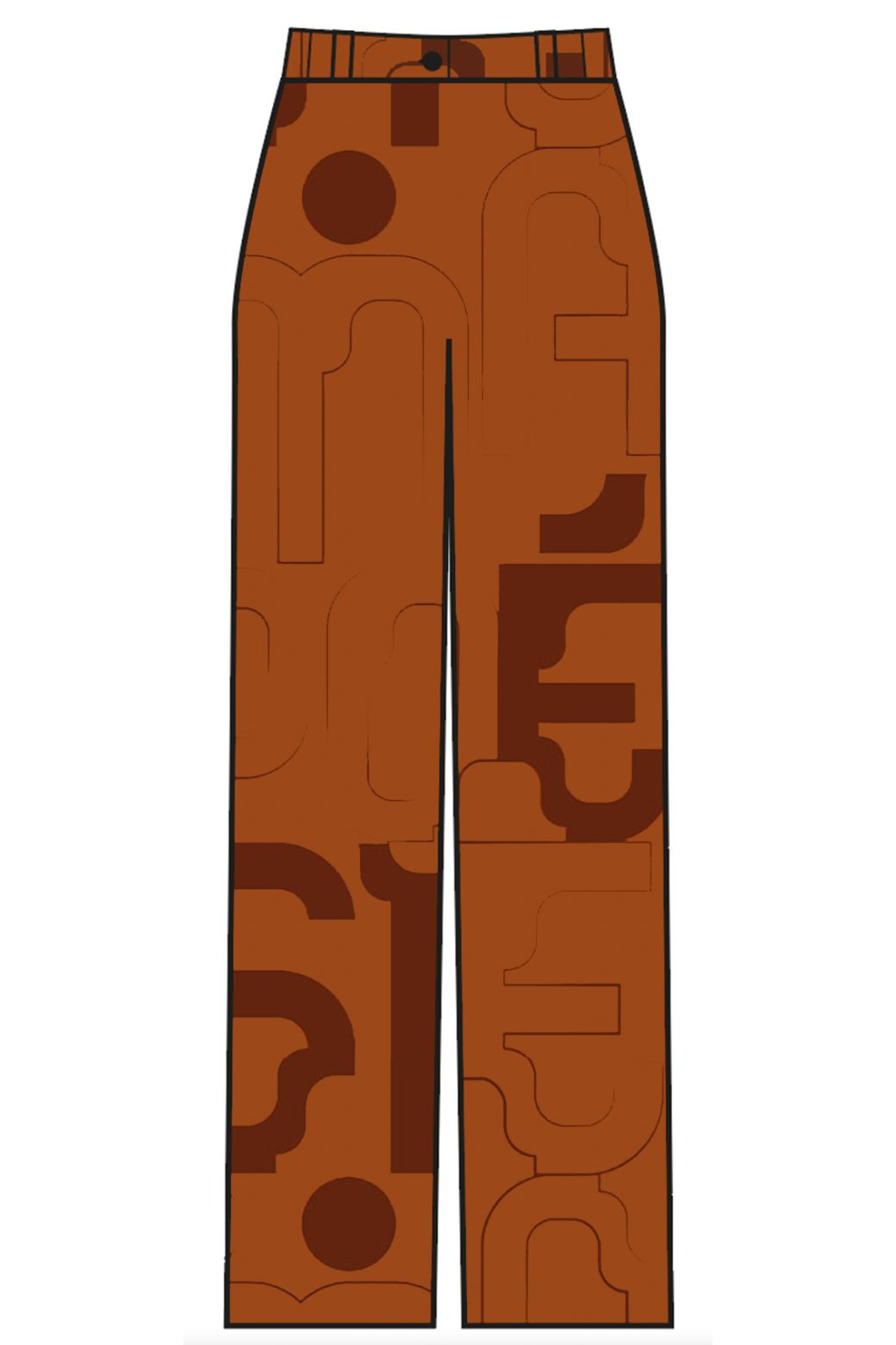 108 - Pantalon Victor Lyrique Bicolor Tan Lot De 2