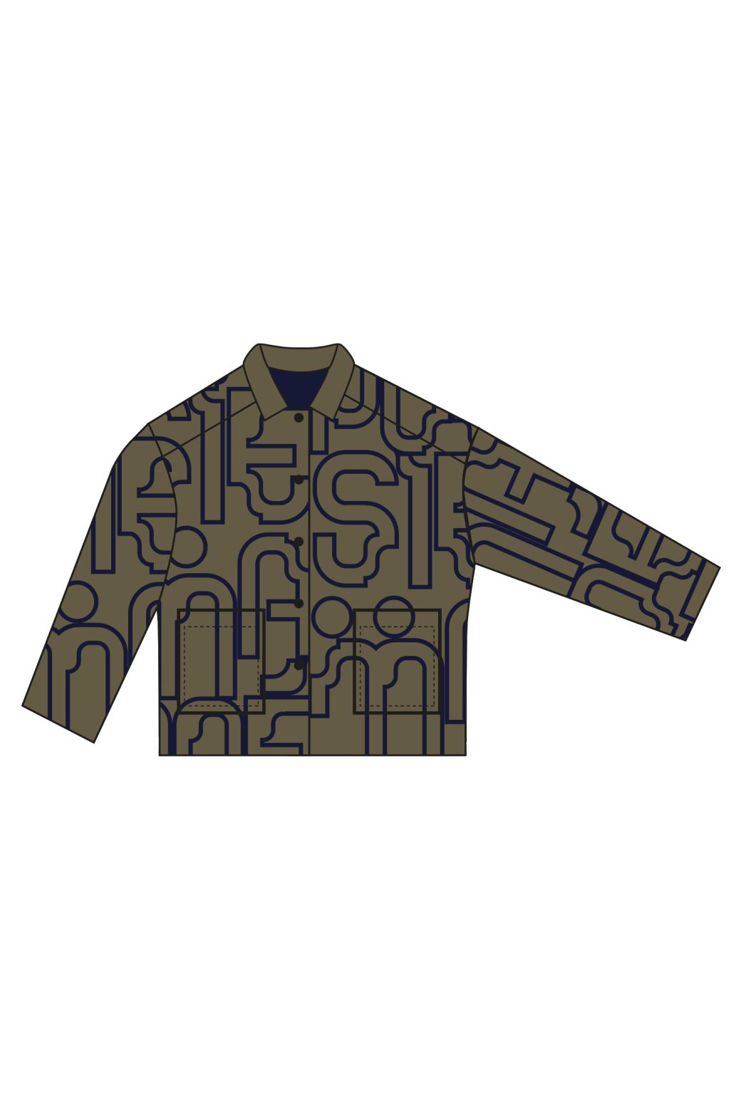 109 - Khaki Mina Lyrique Jacket Pack Of 2