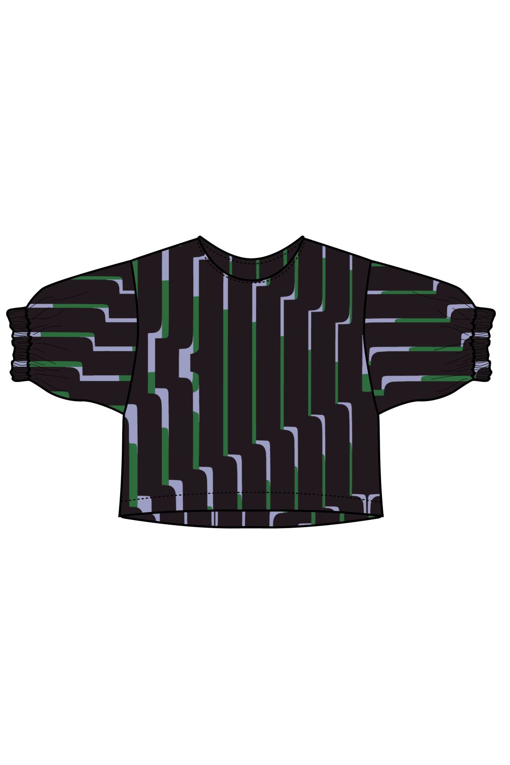 110 - Top Nicole Celeste Vert Lot De 2