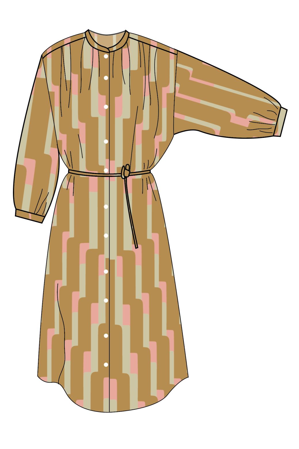 110 - Robe Eulalie Celeste Ambre Lot De 2