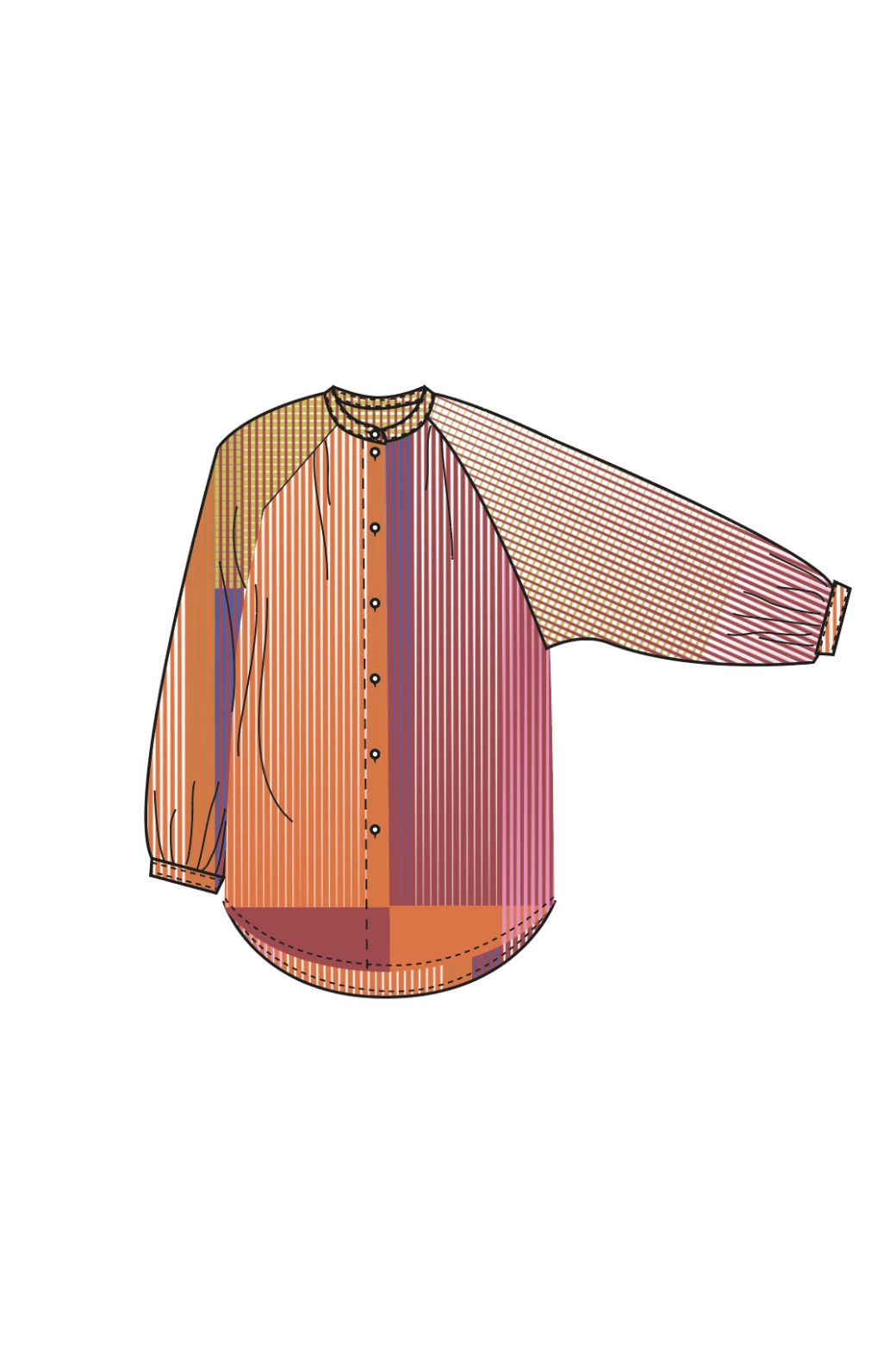 111 - Chemise Lola Vibrant Rose Lot De 2