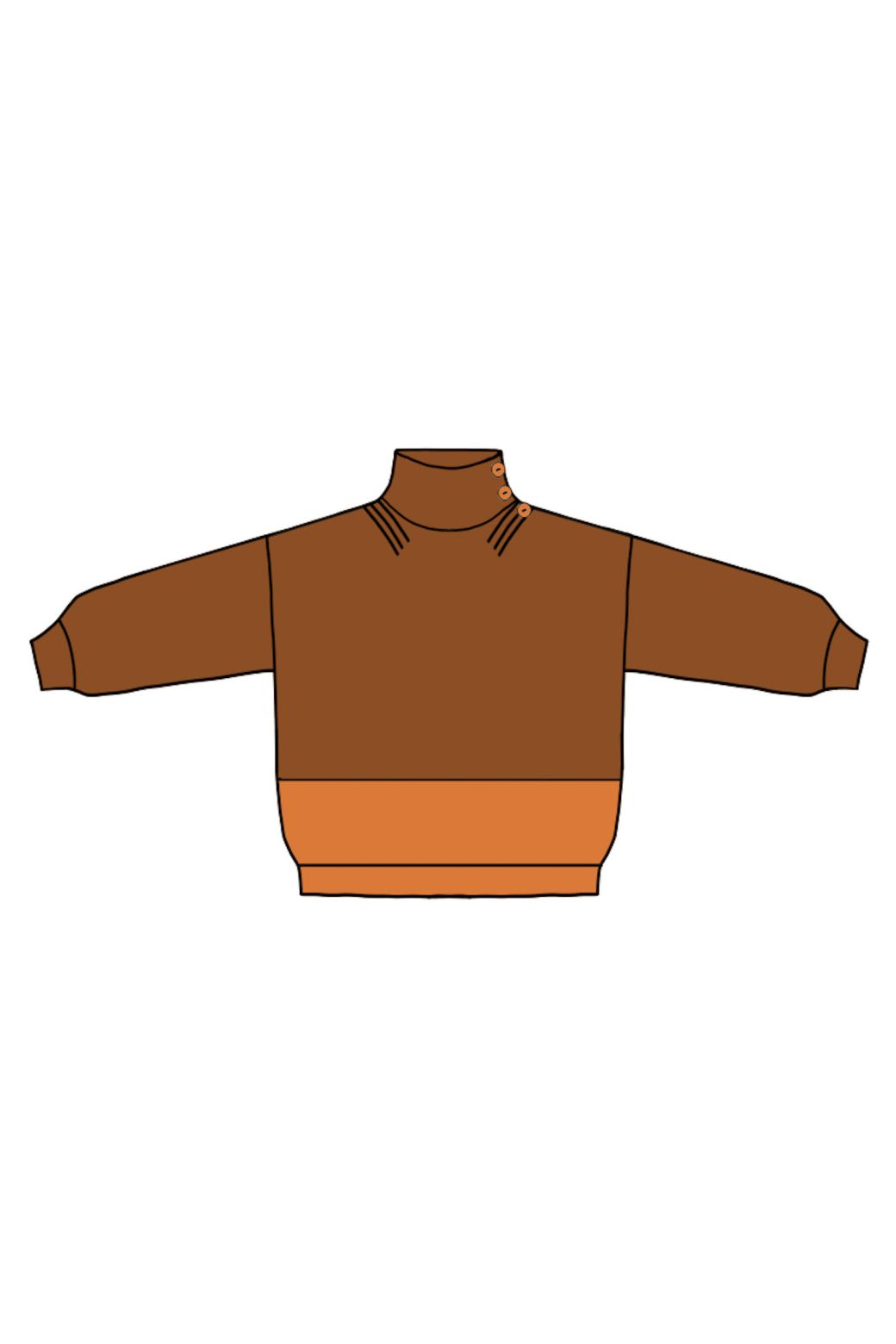 156 - Pull Altea Bonnie Roux Lot De 2