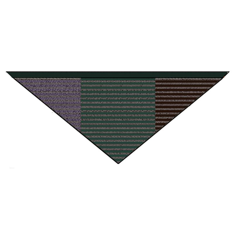 451 - GreenBowie Triangle Pack Of 2