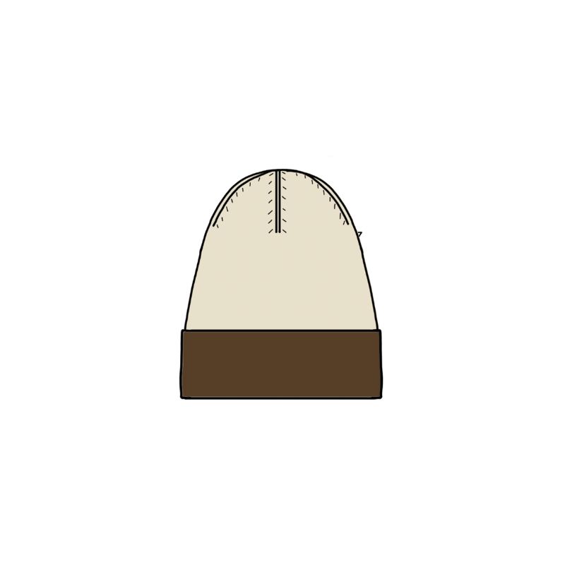 453 - BonnetEbba Ecru Lot De 2