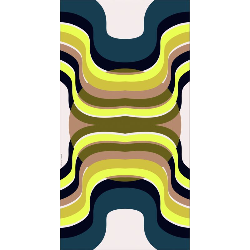 A - FoulardSonge Lime Lot De 2