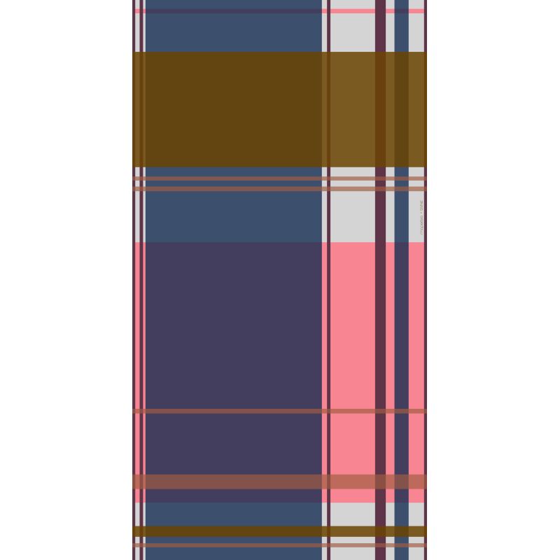 F - FoulardDivine Blush Gris Lot De 2