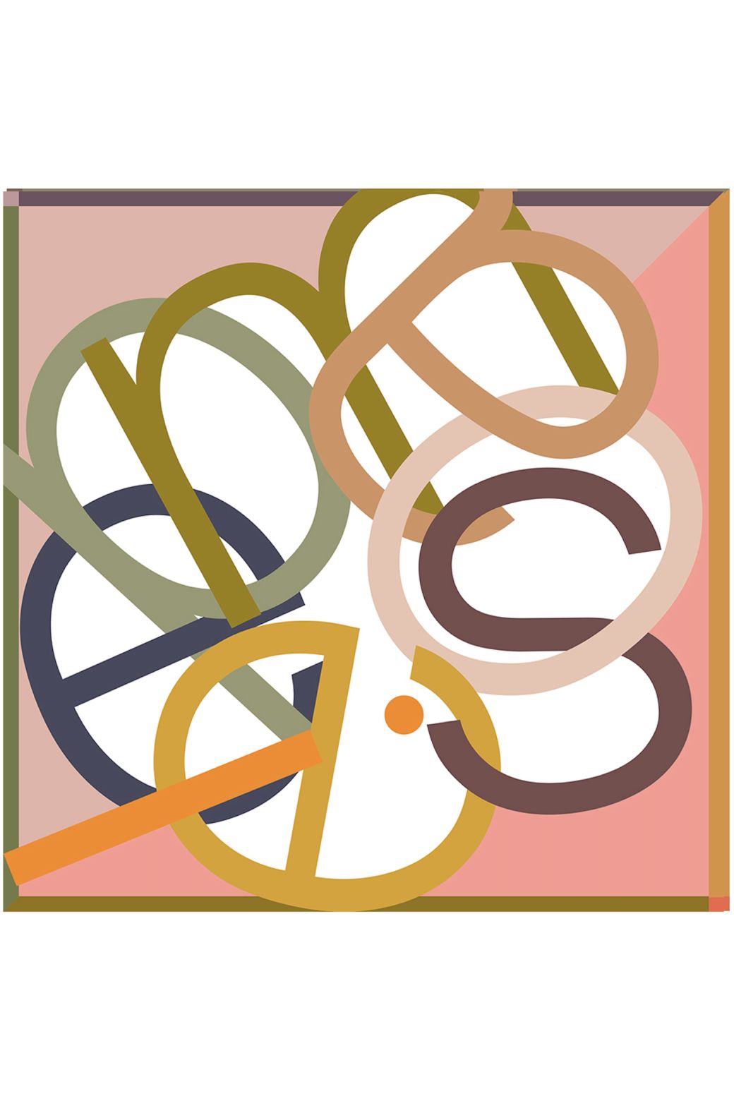 C - Carré Icone Blush Lot De 2