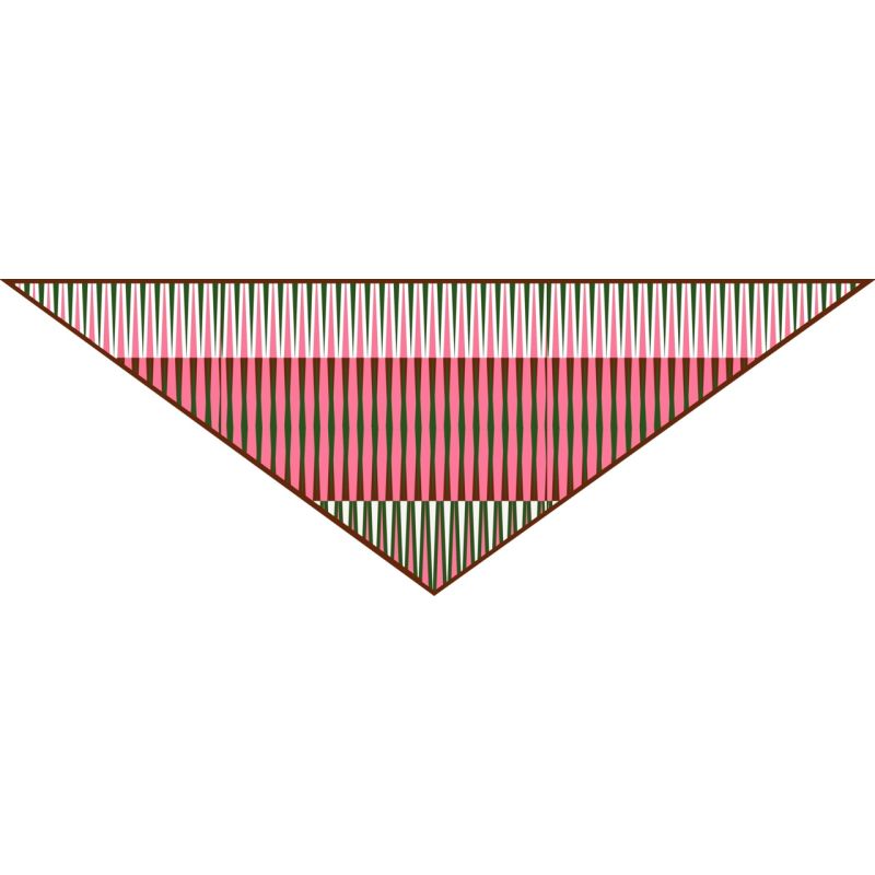 454 - PinkFrequence Triangle Pack Of 2