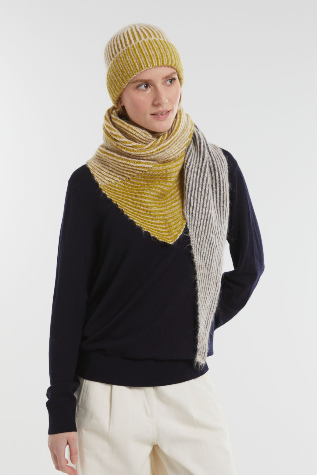 452 - TriangleAlfred Moutarde Lot De 2