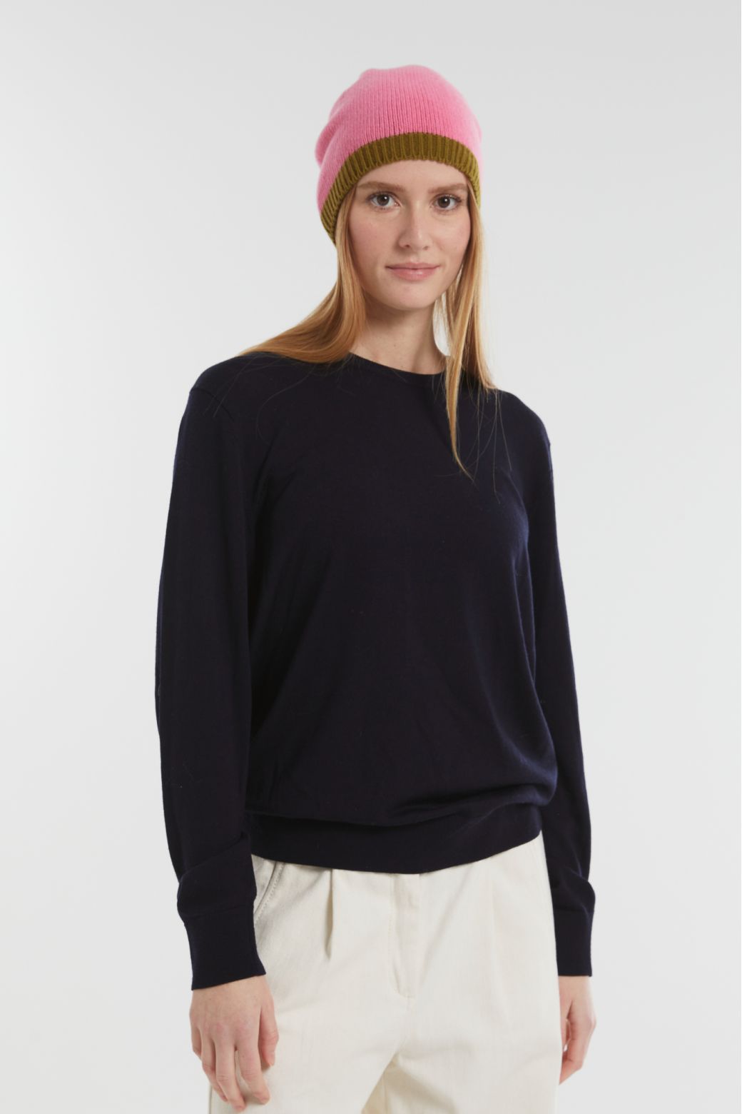 450 - BonnetLiv Rose Lot De 2