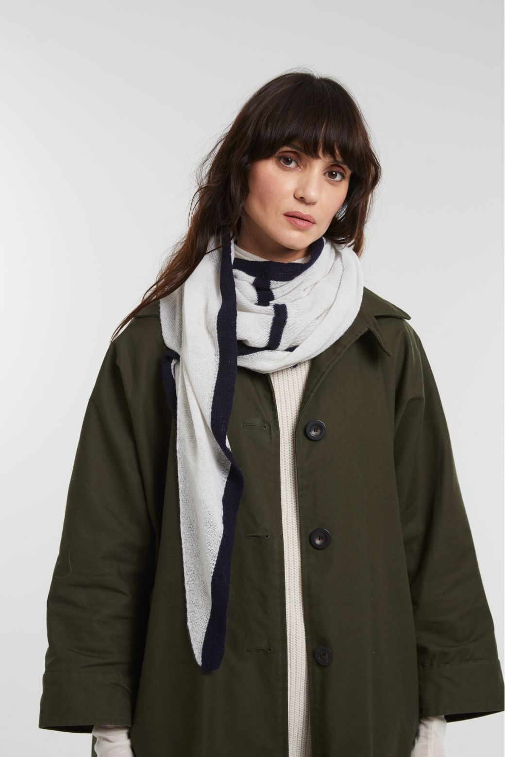 450 - TriangleLiv Ecru Lot De 2