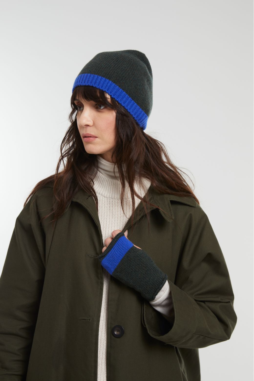 450 - BonnetLiv Vert Lot De 2