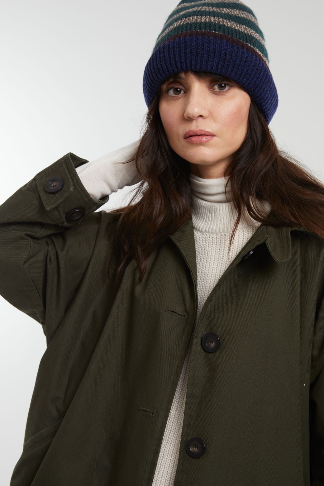 451 - BonnetBowie Vert Lot De 2