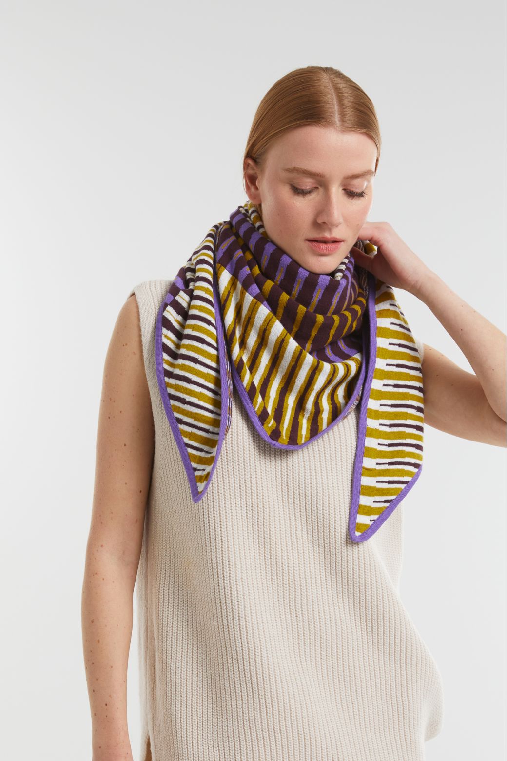 454 - KhakiFrequence Triangle Pack Of 2