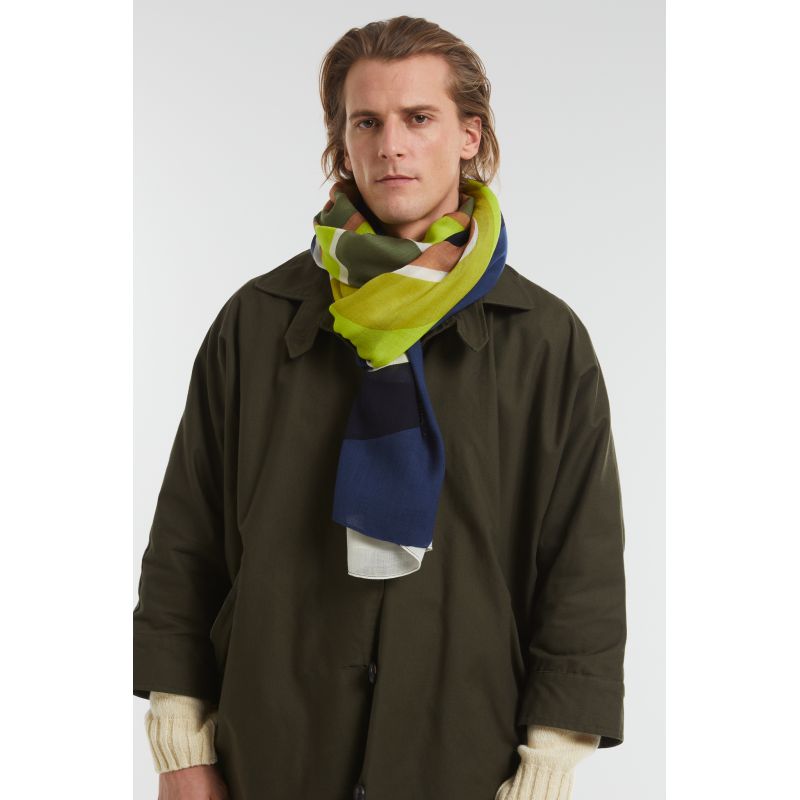 A - FoulardSonge Lime Lot De 2