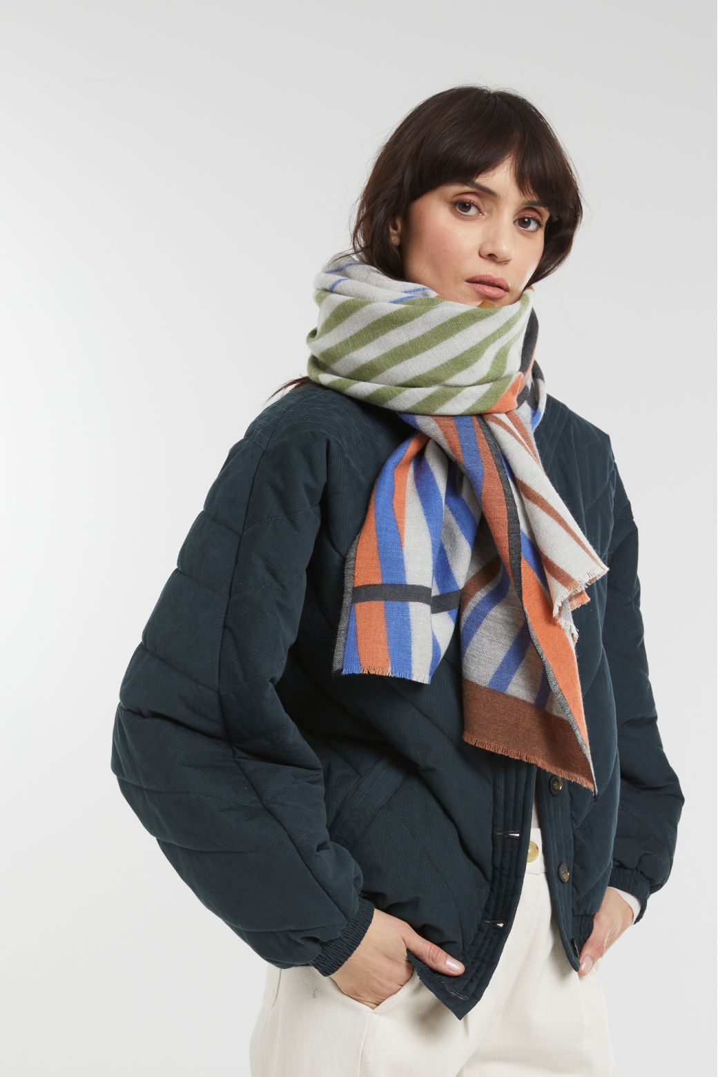 K - MulticoZenith Scarf Pack Of 2