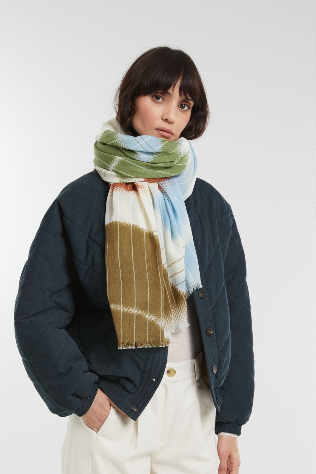 P - PastelBrume Scarf Pack Of 2