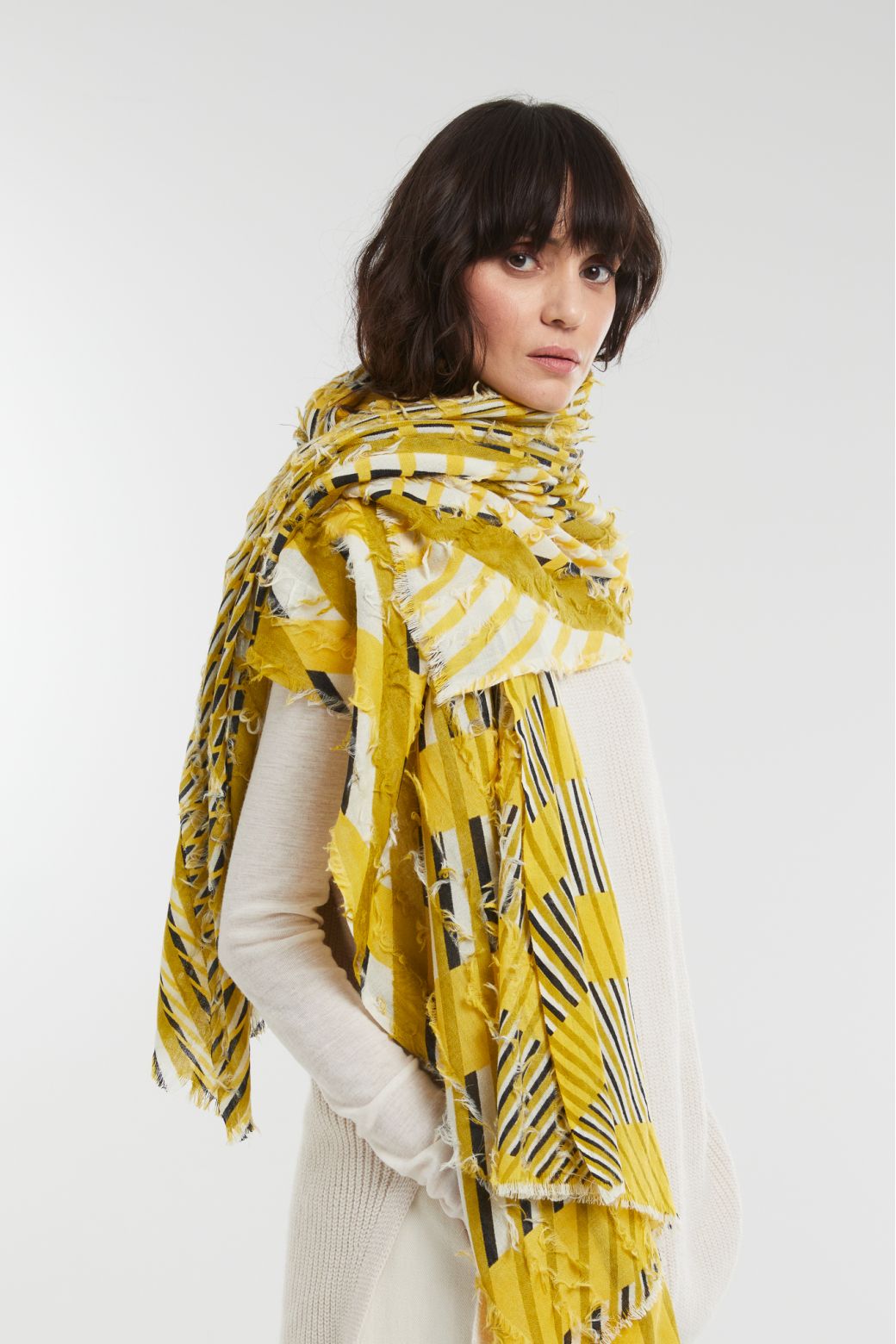 L - LimeVertige Scarf Pack Of 2