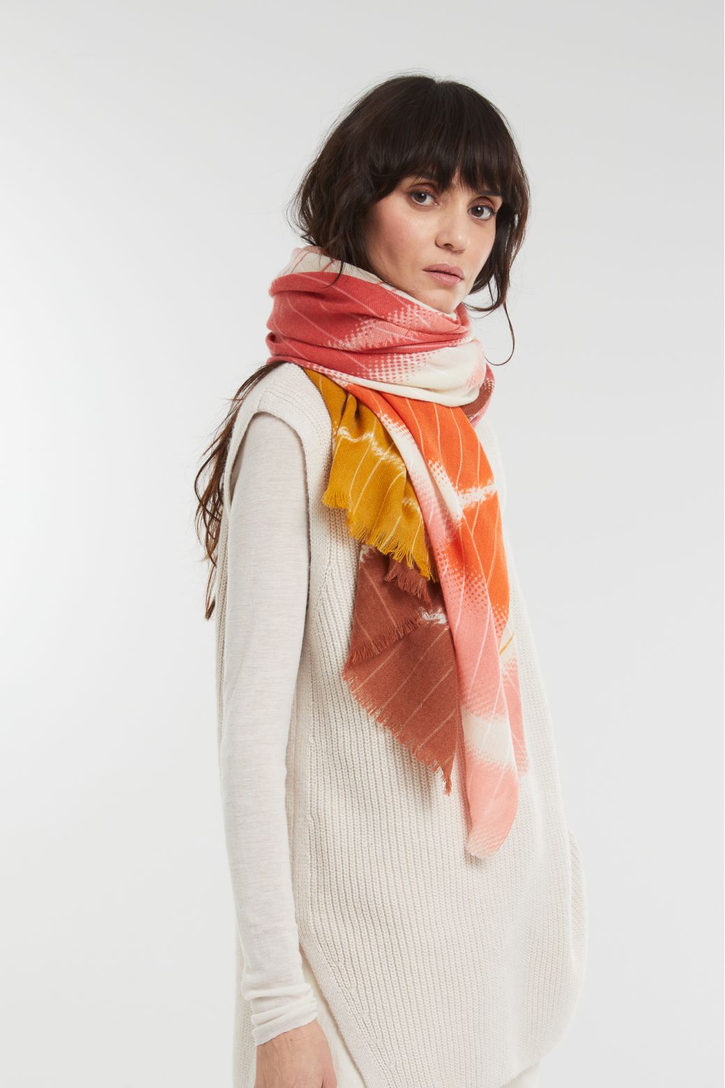 P - CoralBrume Scarf Pack Of 2