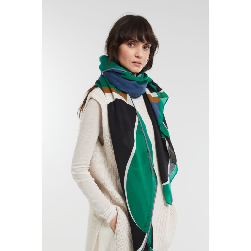 C - FoulardWonder Vert Lot De 2