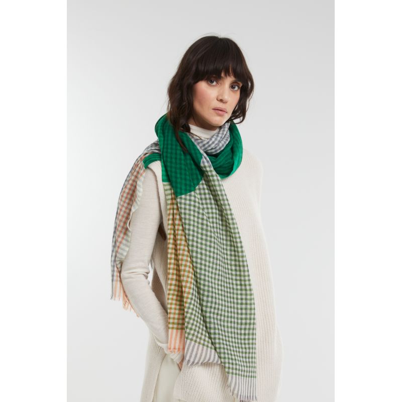 E - FoulardCosmic Vert Lot De 2