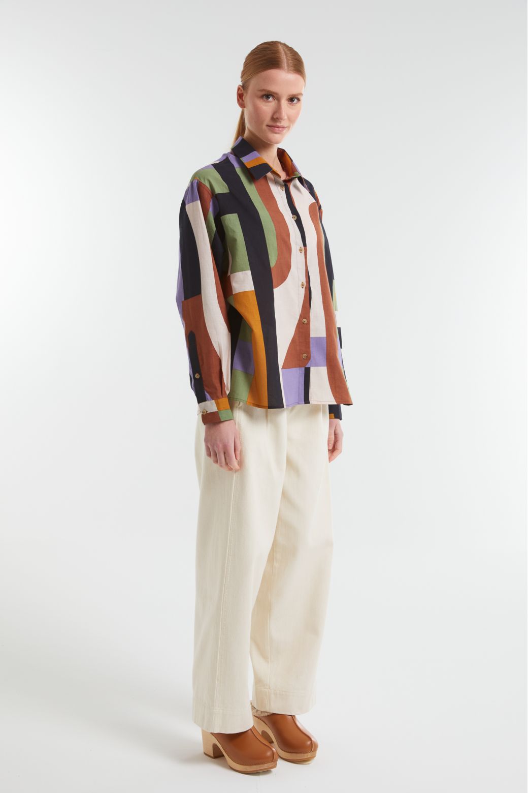 100 - Chemise Rosalie Supersonic Brun Parme Lot De 2