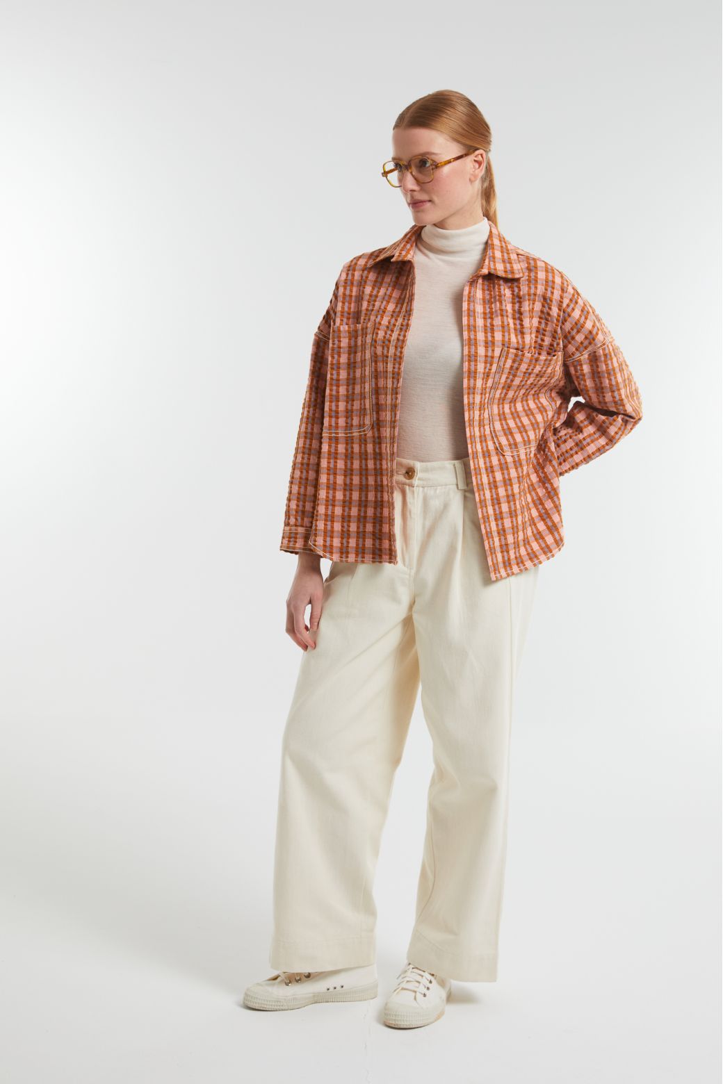 104 - Veste Jacky Casale Tan Lot De 2