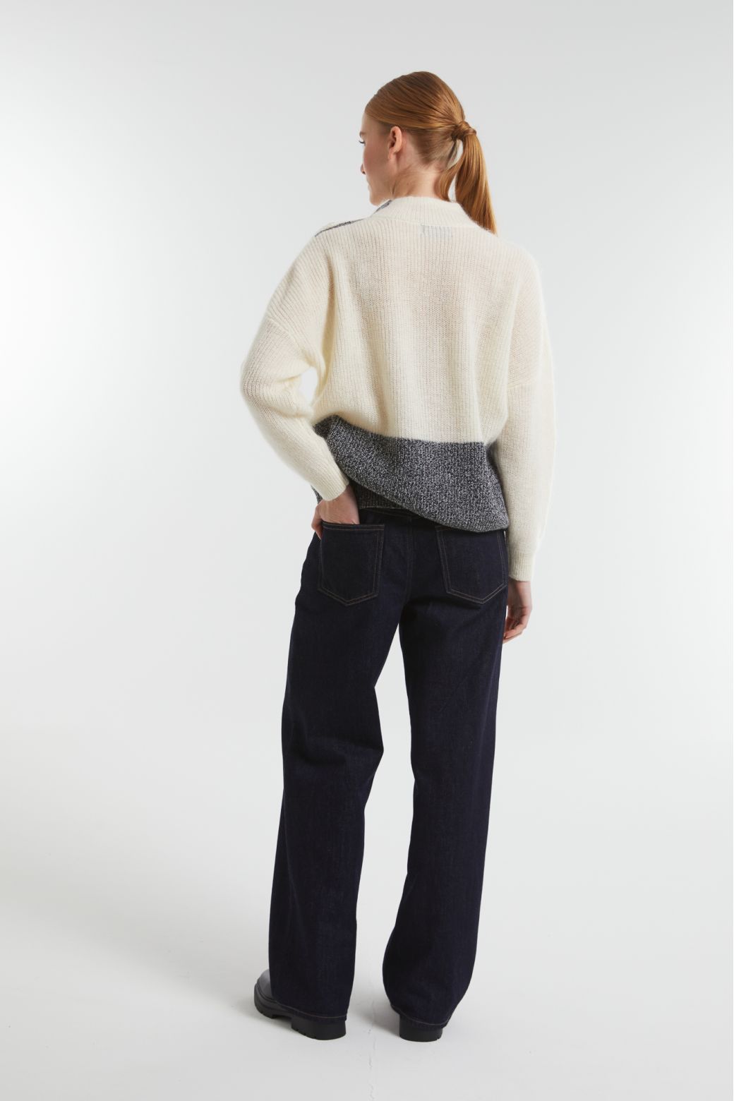 156 - Pull Altea Bonnie Ecru Lot De 2