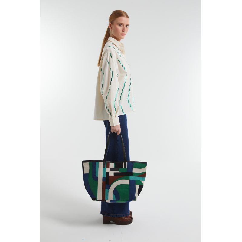 401 - Blue Green Mirae Supersonic Bag Pack Of 2