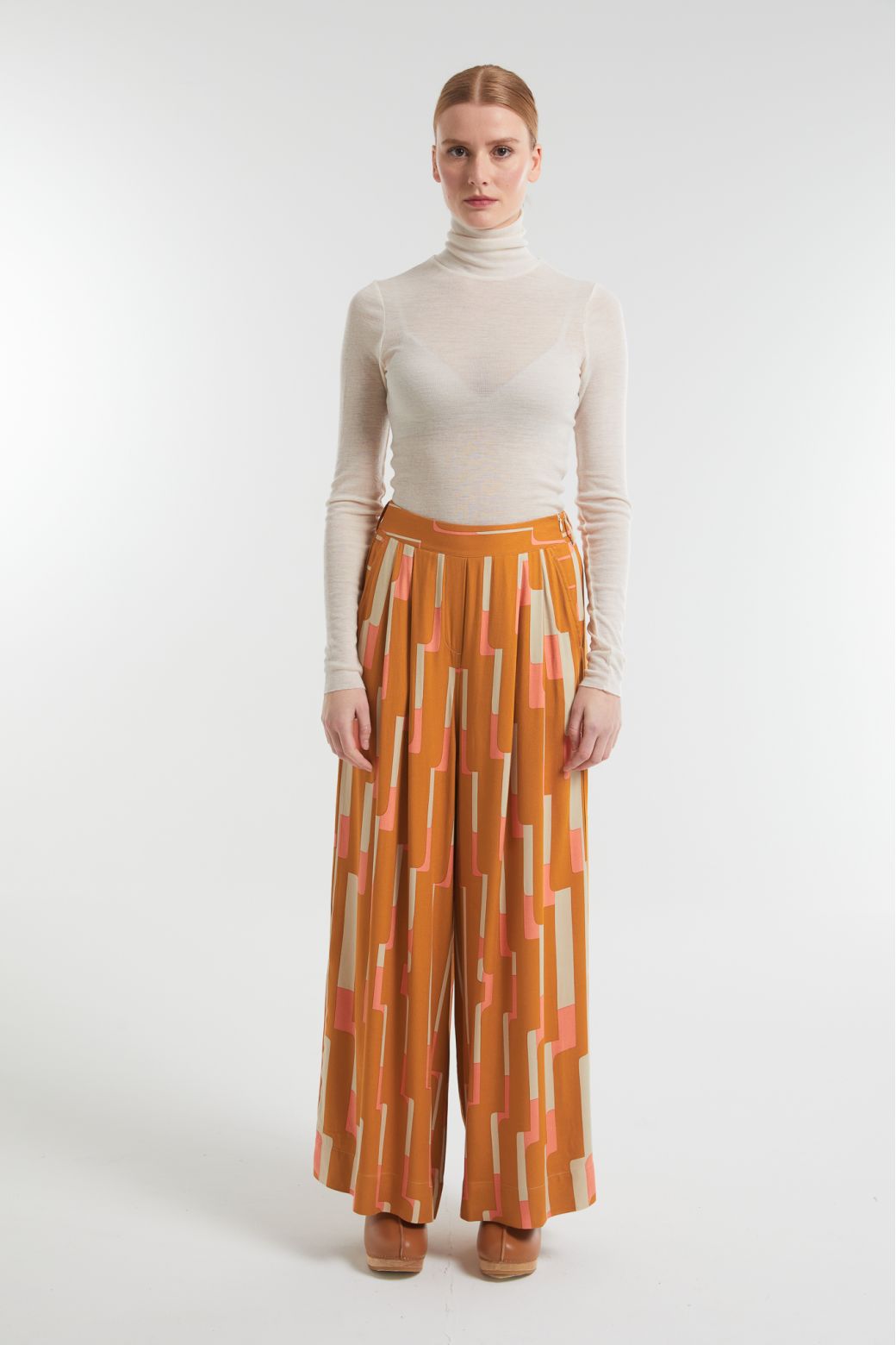 110 - Pantalon Penelope Celeste Ambre Lot De 2