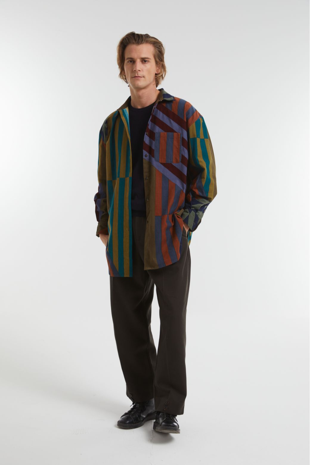 105 - Chemise Marcel Shibuya Kaki Lot De 2