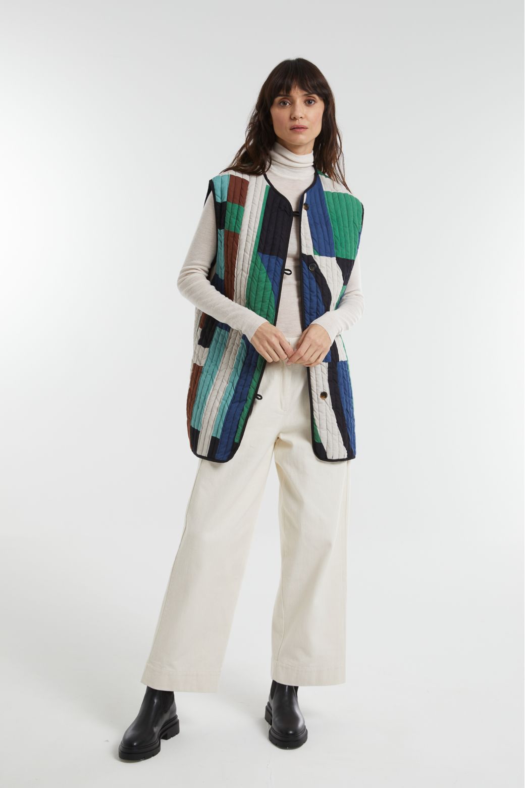 100 - Veste Réversible Hugo Supersonic Bleu Vert Lot De 2