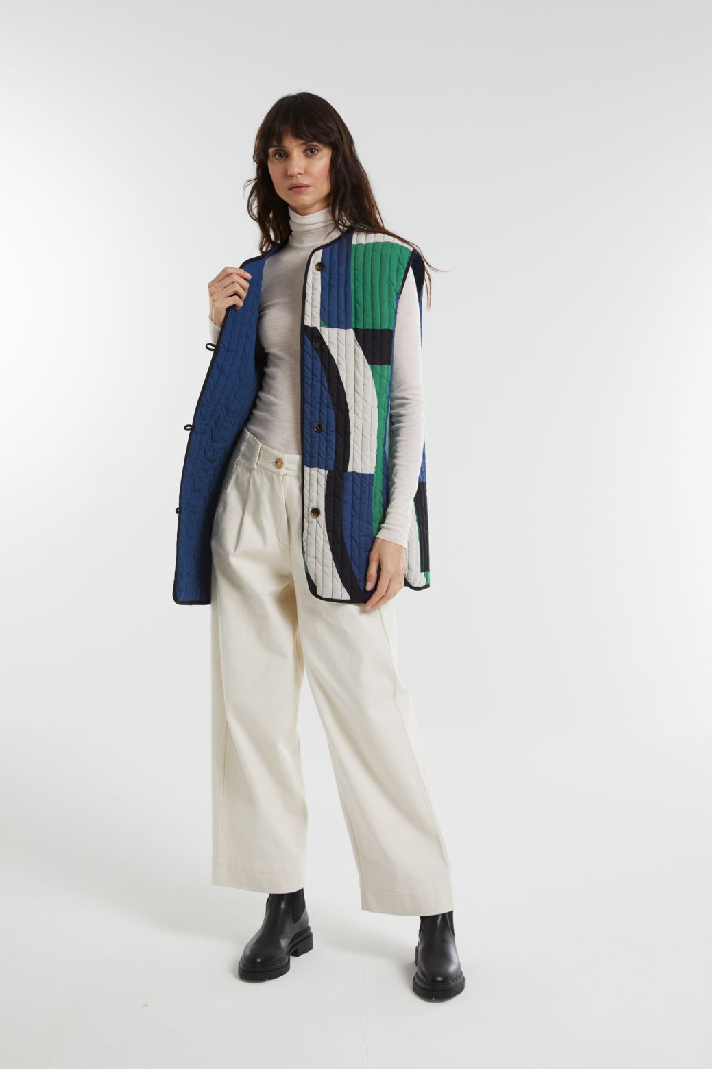 100 - Veste RversibleHugo Supersonic Bleu Vert Lot De 2