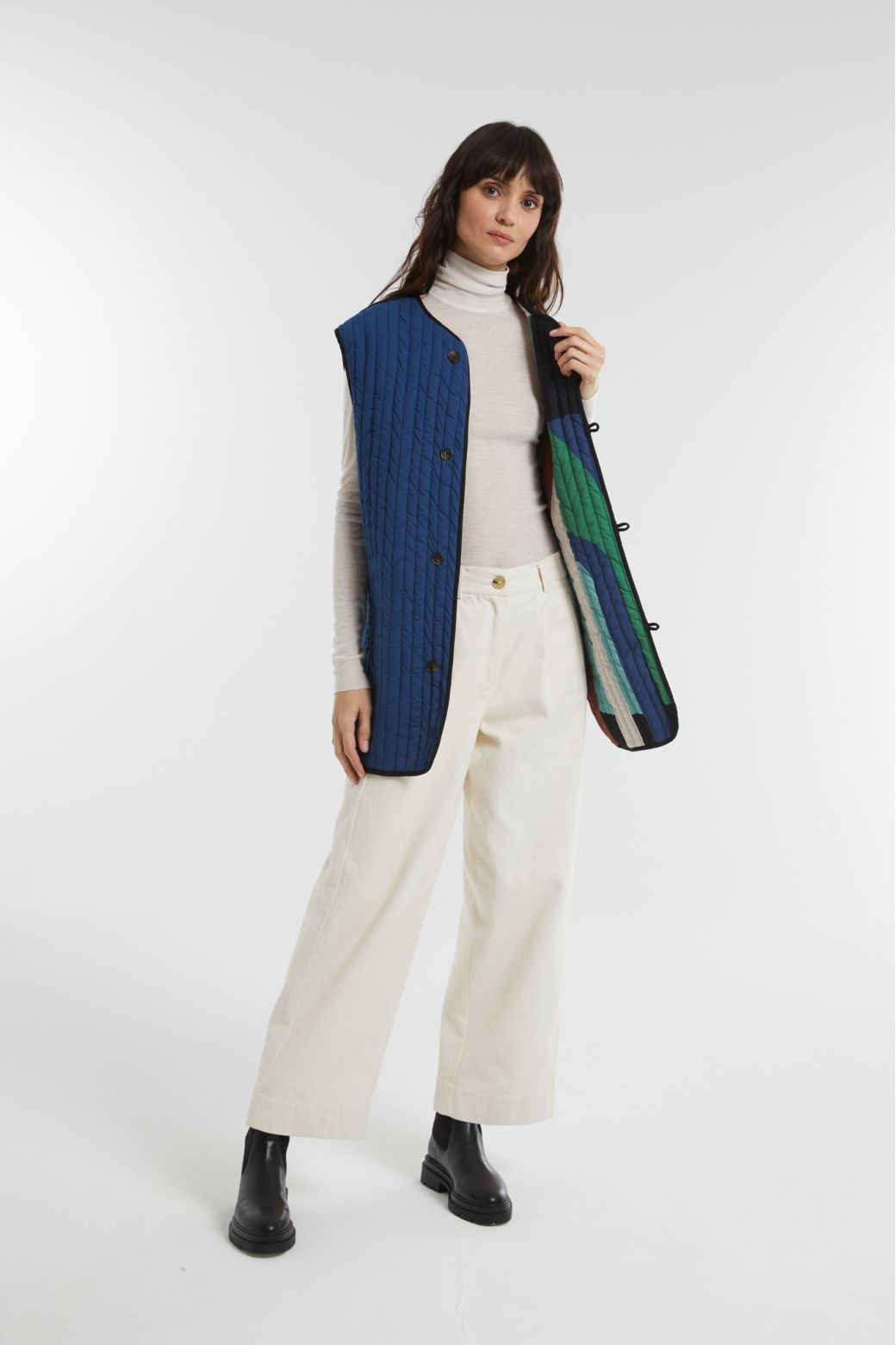 100 - Veste RversibleHugo Supersonic Bleu Vert Lot De 2