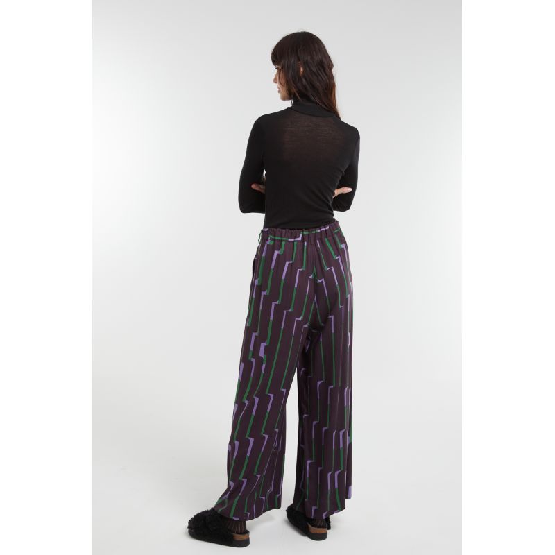 110 - Pantalon Penelope Celeste Vert Lot De 2