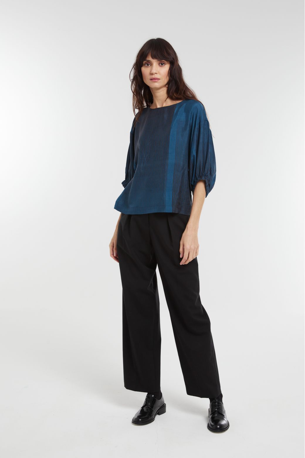 107 - Top Nicole Spectre Bleu Lot De 2