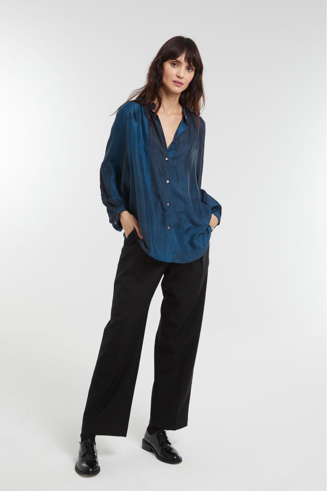 107 - Chemise Lola Spectre Bleu Lot De 2