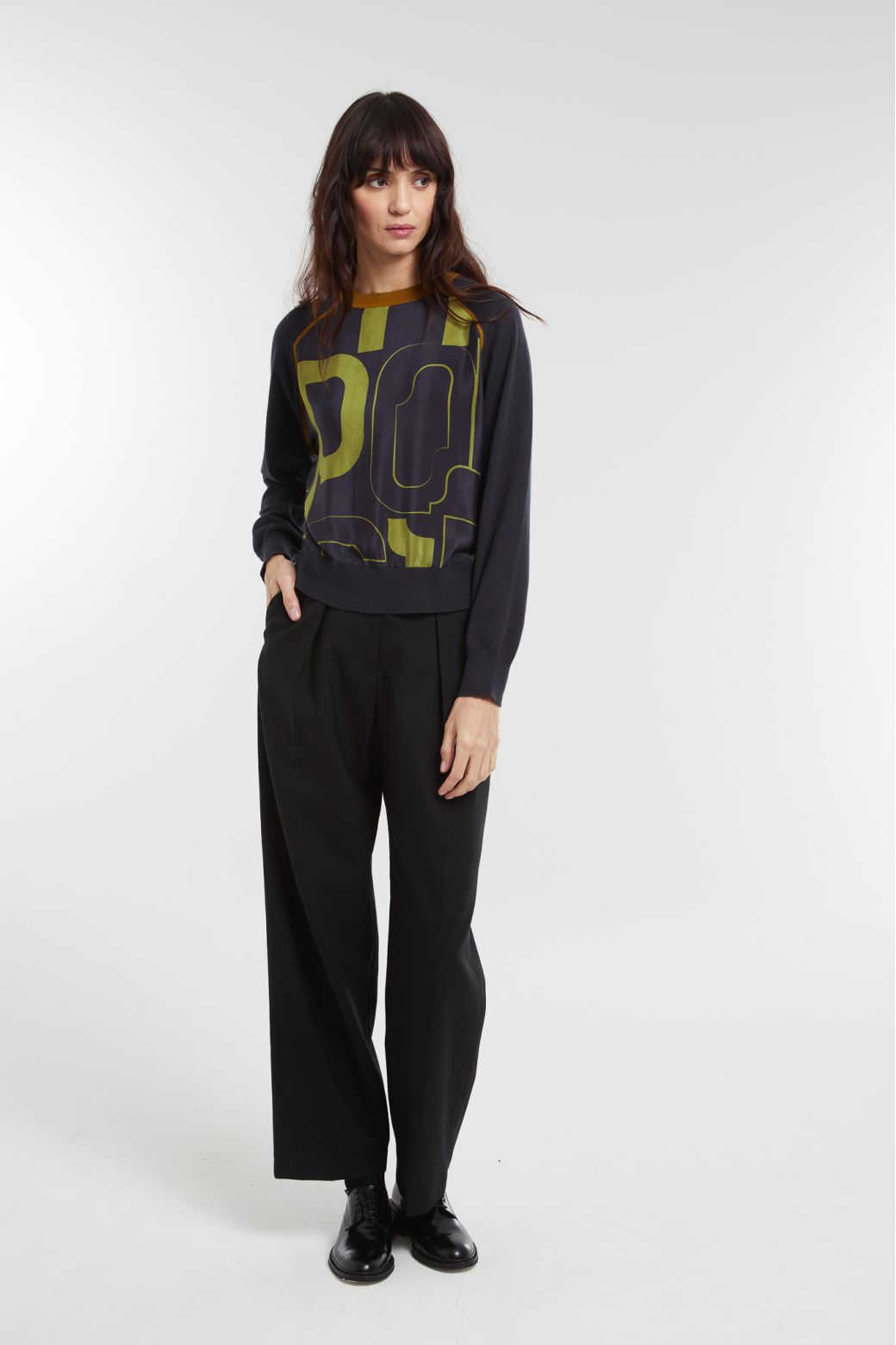 159 - Pull Olympe Lyrique Noir Lot De 2