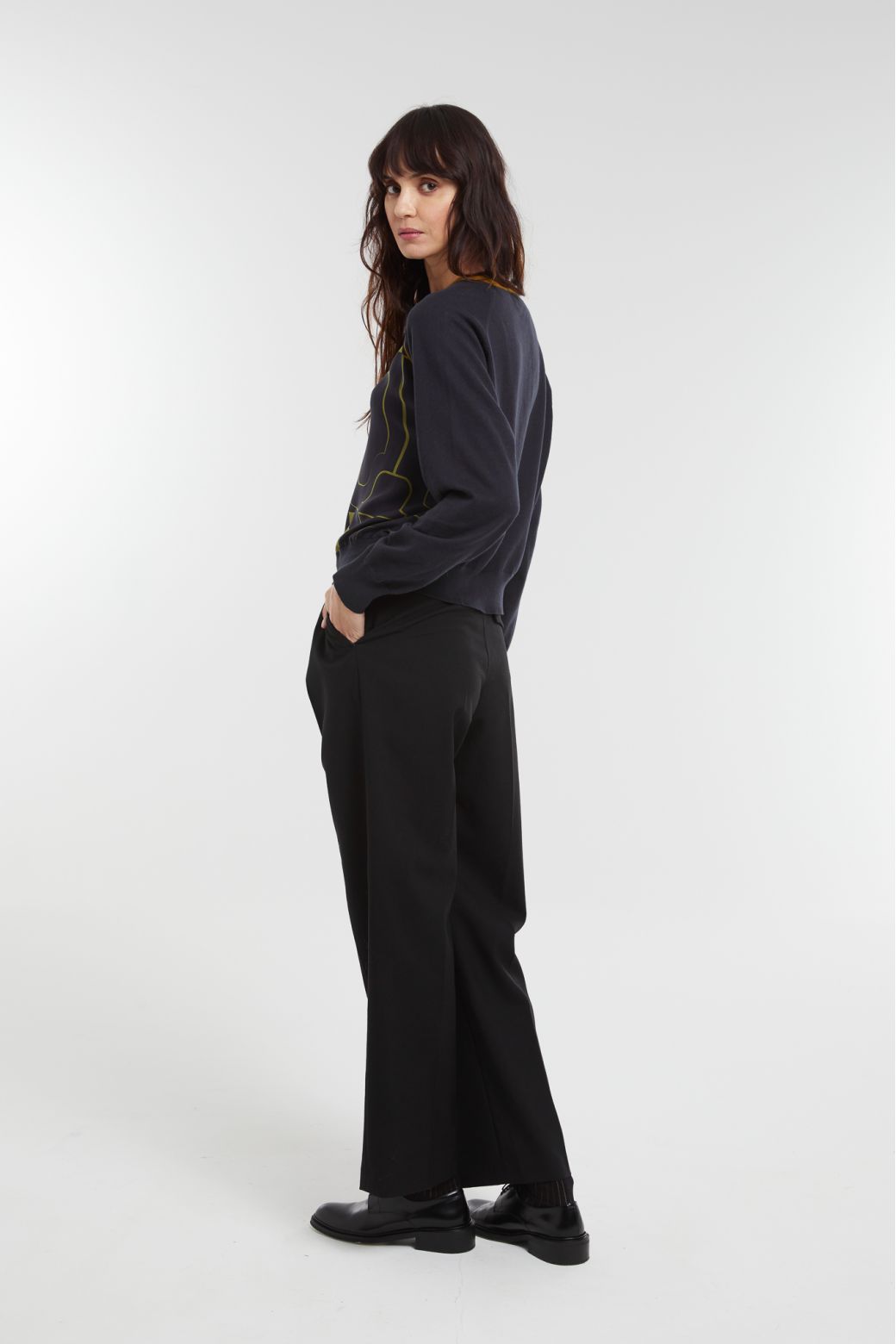 159 - Pull Olympe Lyrique Noir Lot De 2