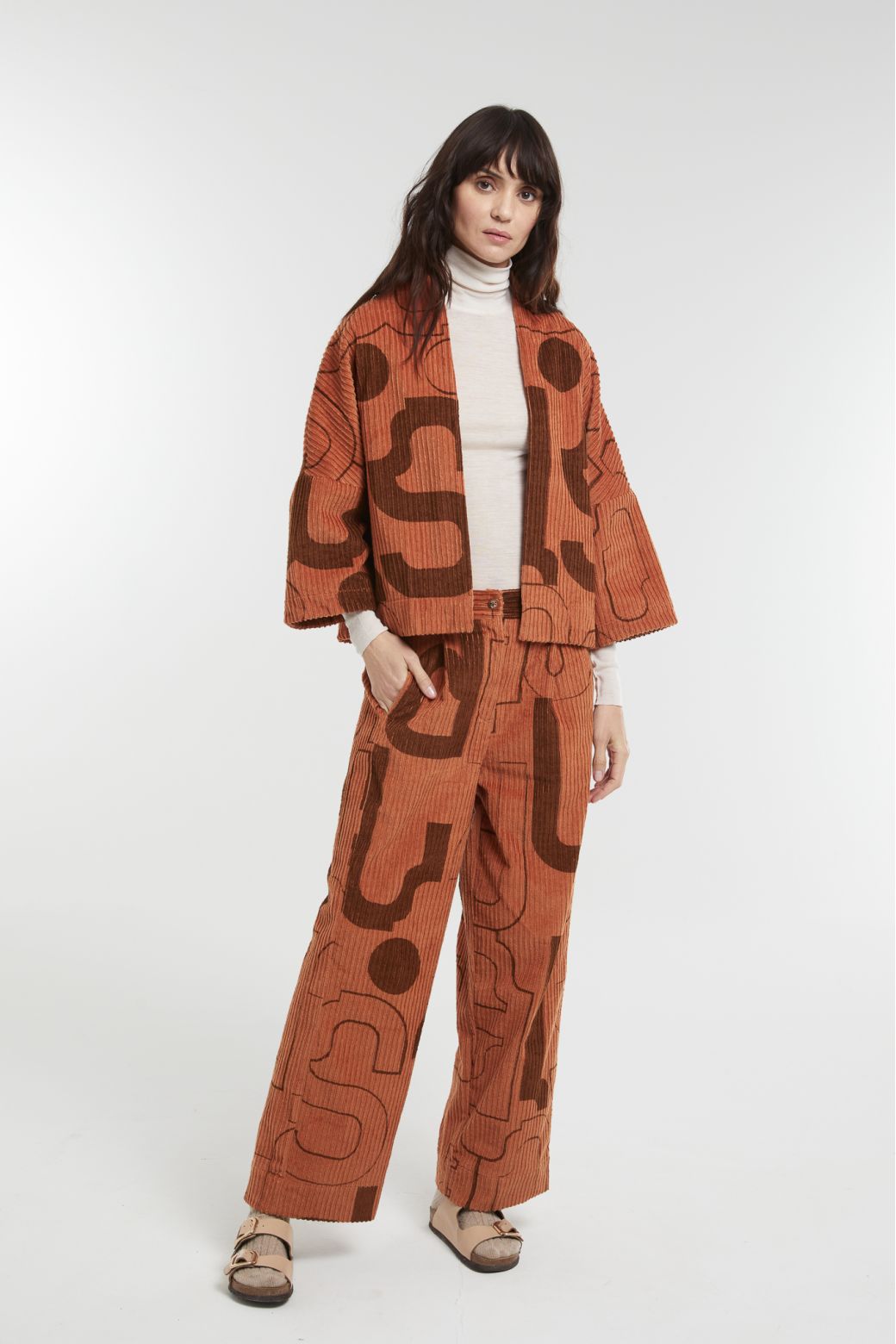 108 - Pantalon Victor Lyrique Bicolor Tan Lot De 2