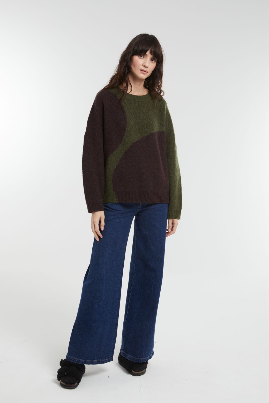 151 - Pull Nina Balloon Chocolat Lot De 2