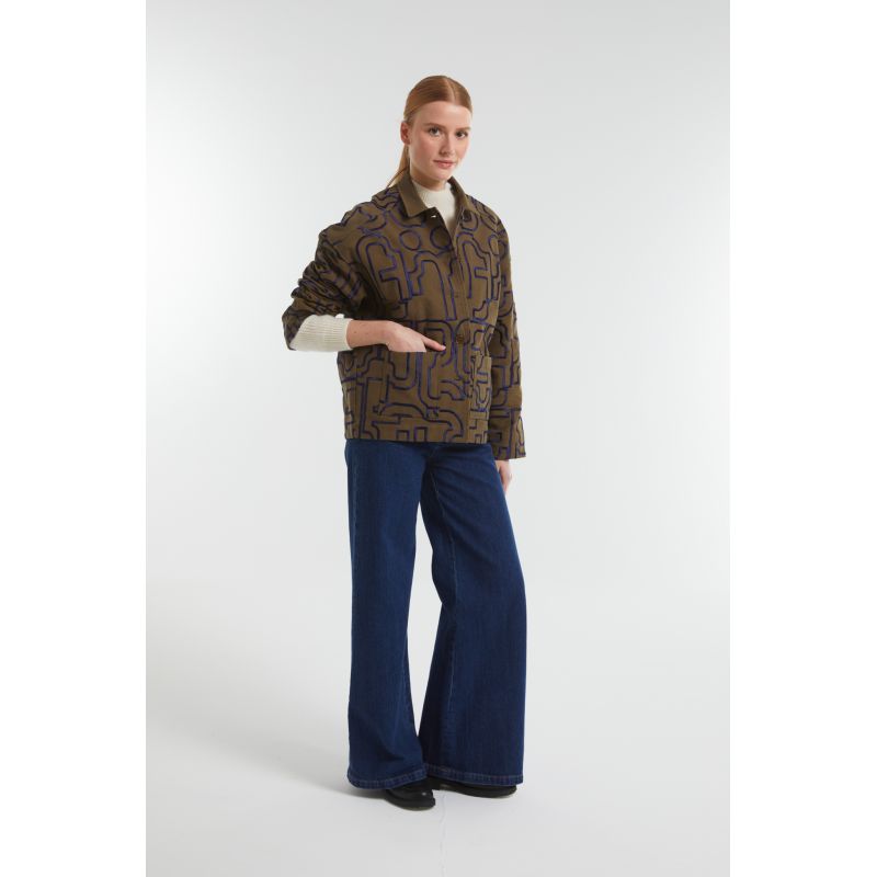 109 - Khaki Mina Lyrique Jacket Pack Of 2