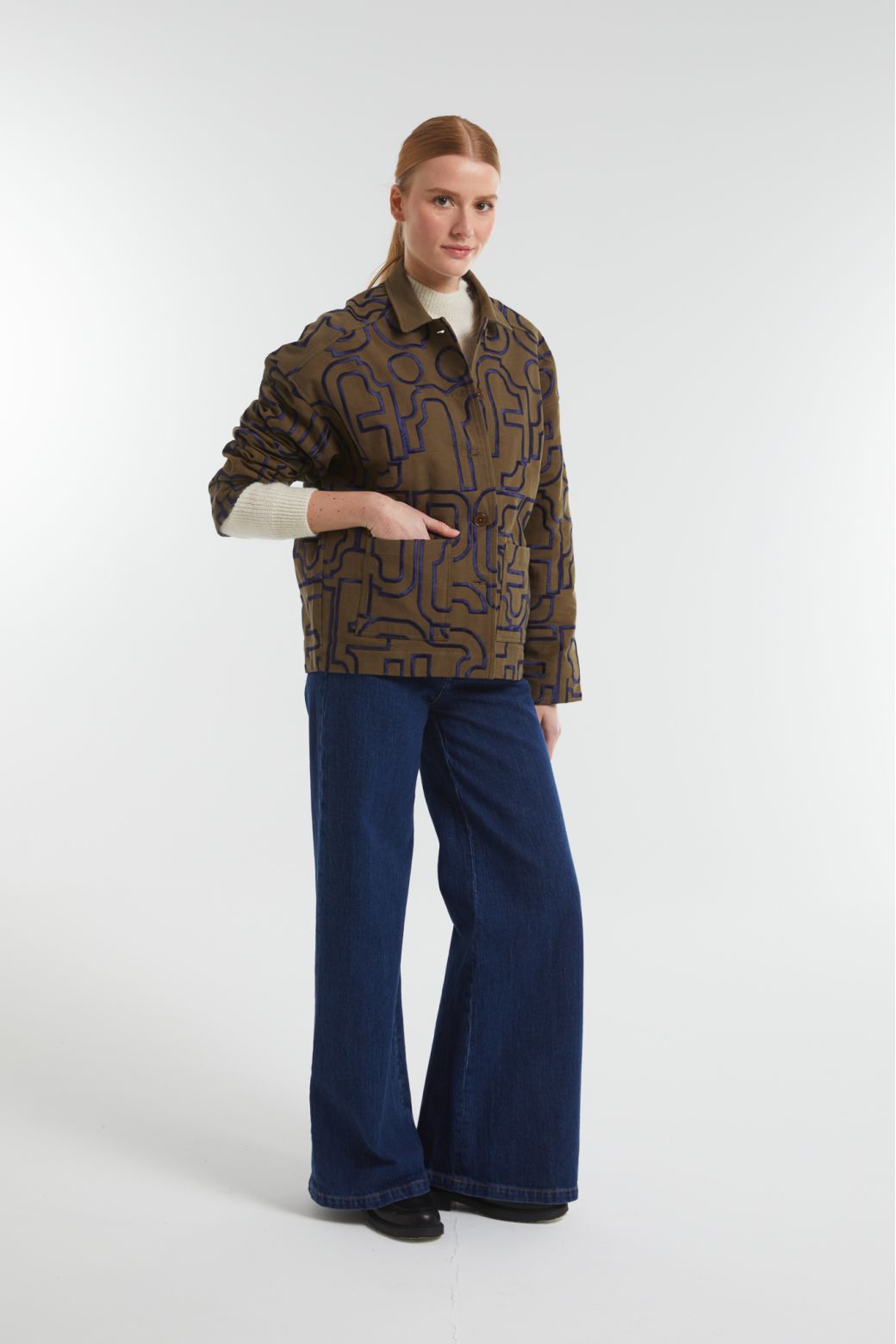 109 - Khaki Mina Lyrique Jacket Pack Of 2