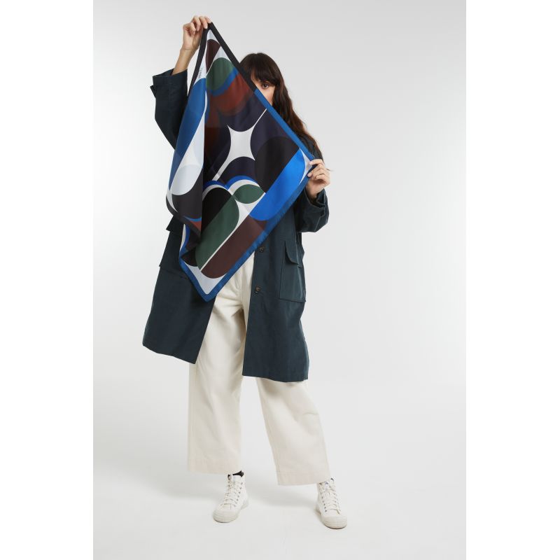 F - FoulardWonder Bleu Lot De 2