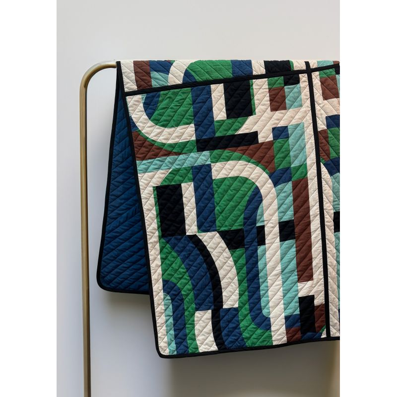 507 - Blue GreenSupersonic Blanket Pack Of 2