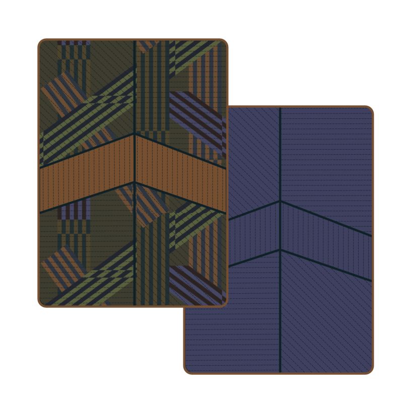 506 - KhakiShibuya Blanket Pack Of 2