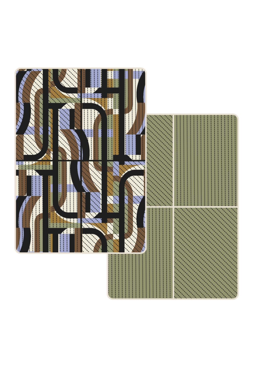 507 - Brown ParmaSupersonic Blanket Pack Of 2