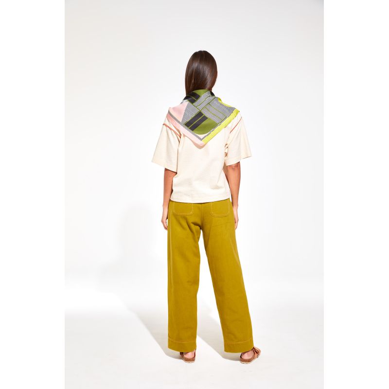 H - Foulard Tempo Parme Lot De 2