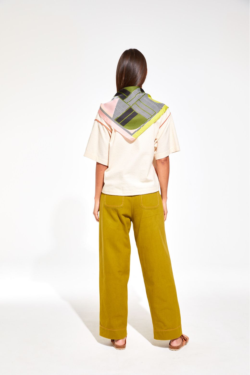 H - Foulard Tempo Parme Lot De 2