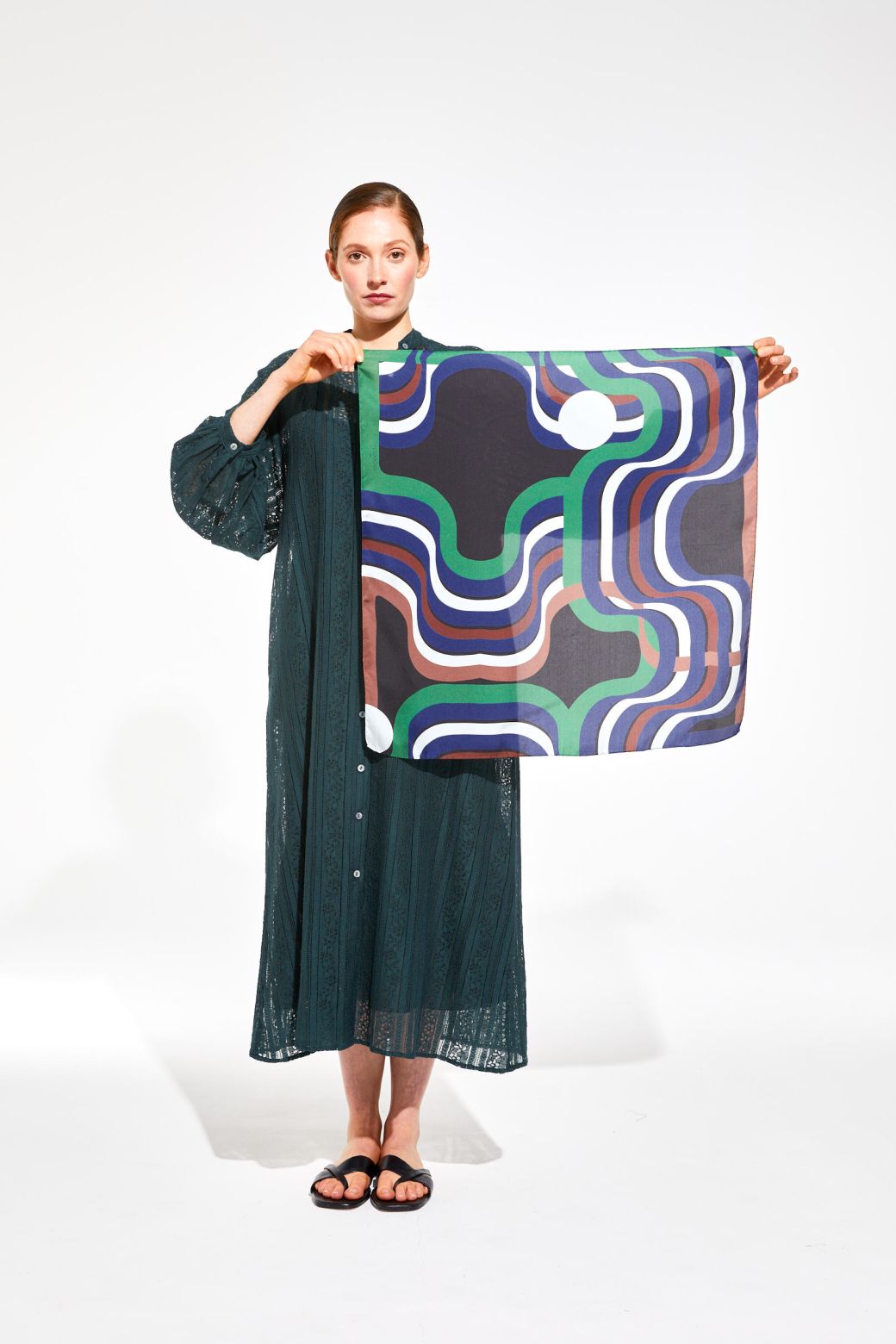 G - Foulard Nébuleuse Nuit Lot De 2